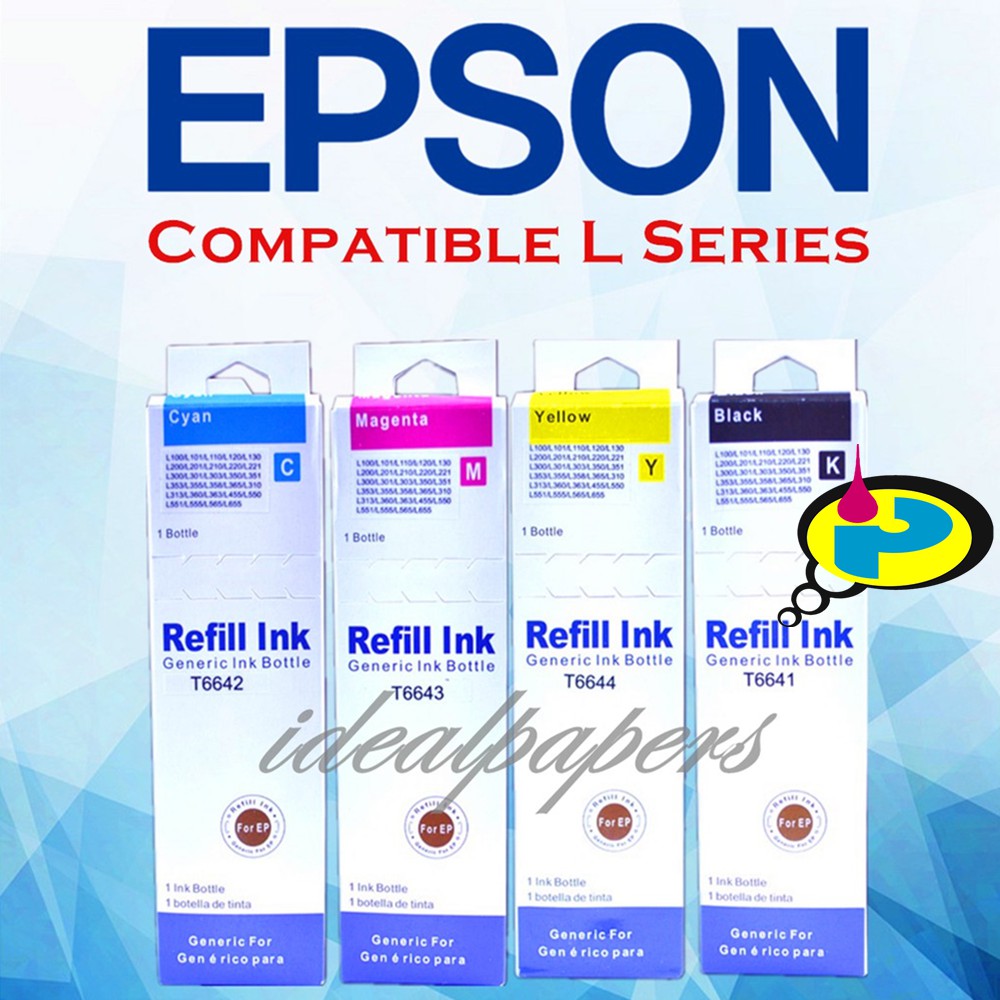 Refill Ink for Epson L Series , premium quality FOR l120 l210 l220 l360