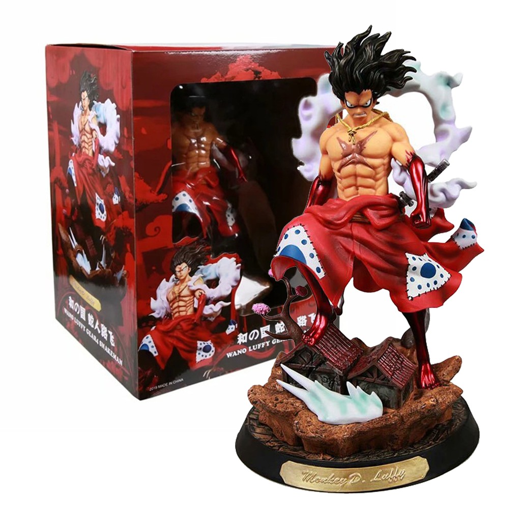 One Piece 14.5Inch Monkey D. Luffy Snake Man Gear Fourth Action Figure