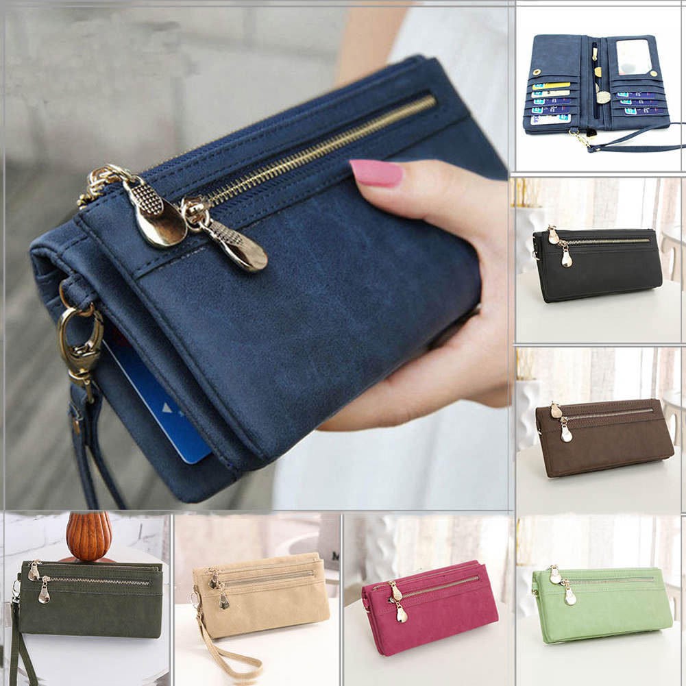Women Leather Wallet Long Shopee Philippines