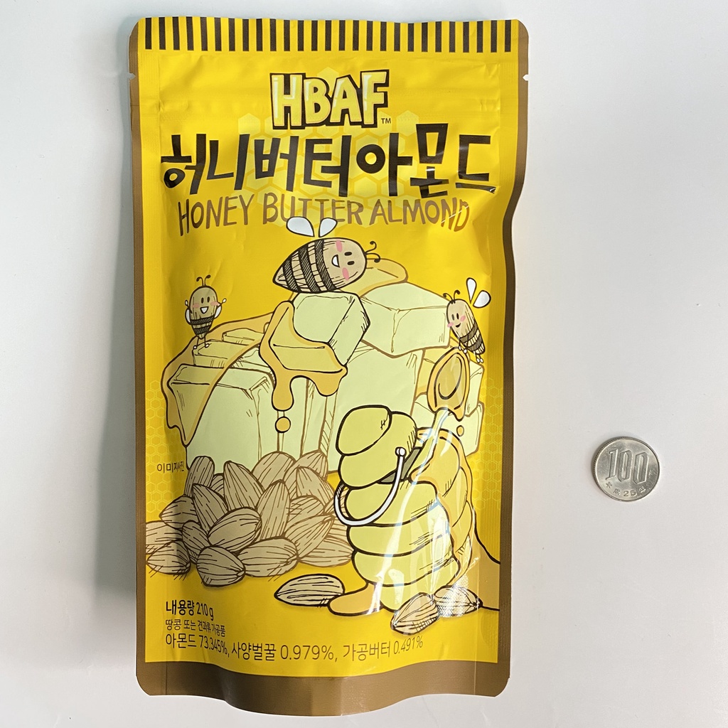 HBAF HONEY BUTTER ALMOND 210g Shopee Philippines