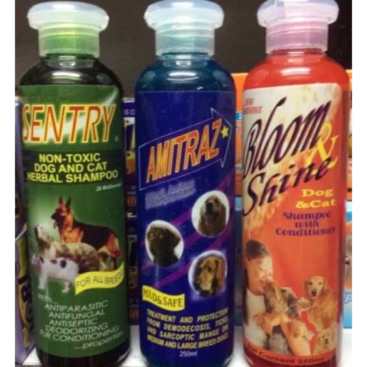 LORI Shampoo for Dogs (Sentry Herbal Shampoo, Bloom & Shine Shampoo