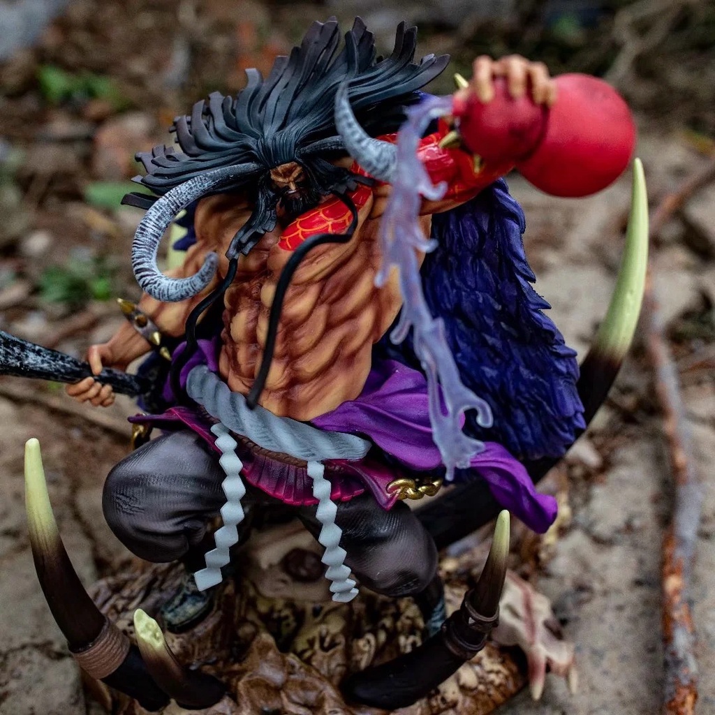 One piece GK Black Pearl Kaido figure Skyflag Kaido figure Combat Simple Kaido action figure