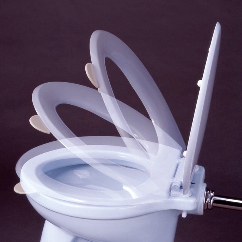 O4AE Plastic Cover Lifter Toilet Seat Handle Cover Toilet Bowl Seat