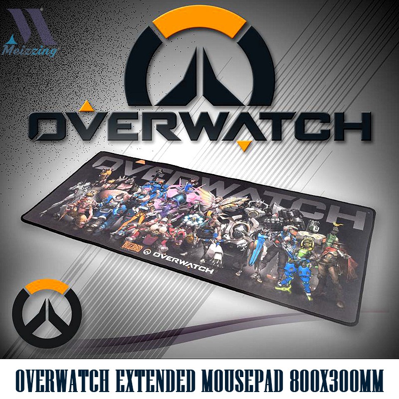 Overwatch Comfort Blizzard Extended Gaming Mouse Pad 800x300 Shopee