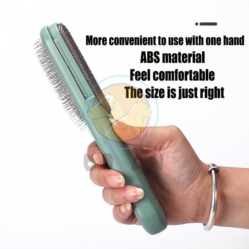 Dog Hair Brush Lint remover Two Use cat brush pet hair remover From Carpets Clothing Cleaning