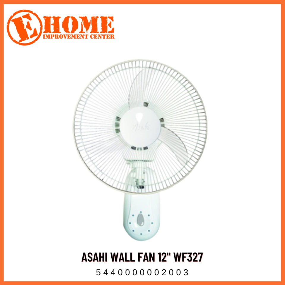 ASAHI Wall Fan 12" WF327 Shopee Philippines