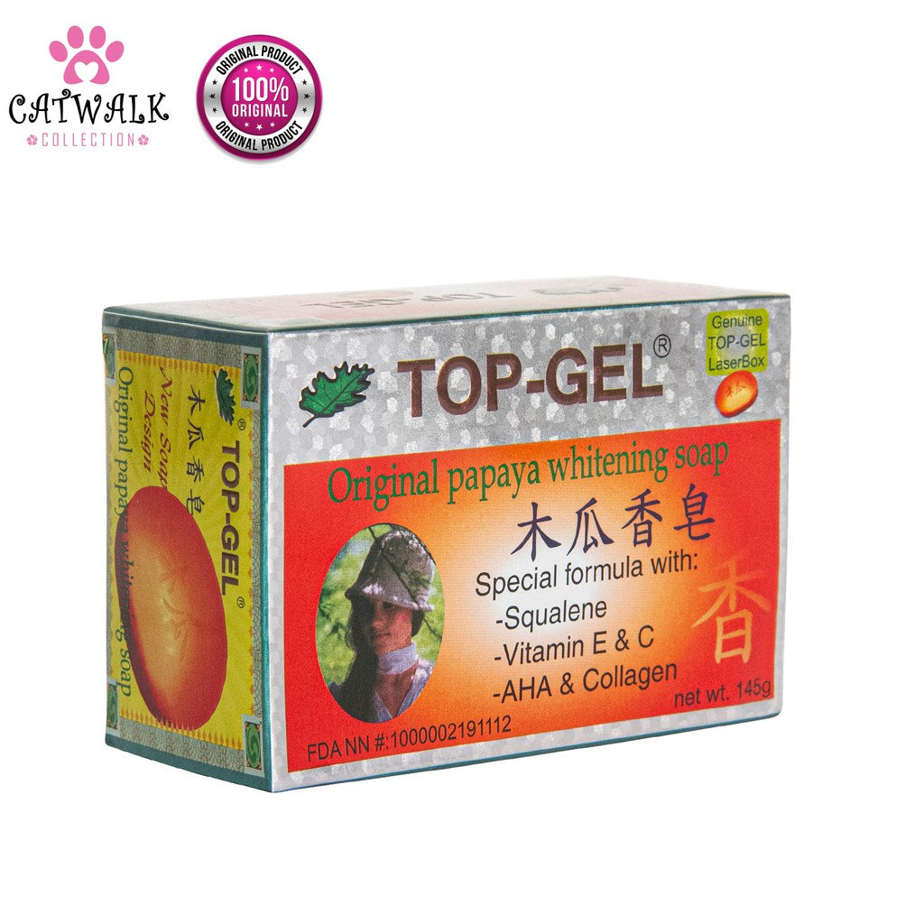 TopGel Papaya Whitening Soap Shopee Philippines