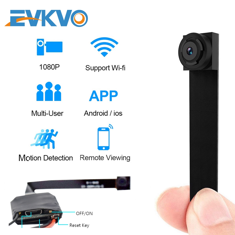 EVKVO 1080P Mini WIFI Network Camera P2P MicroCamera DIY Wireless