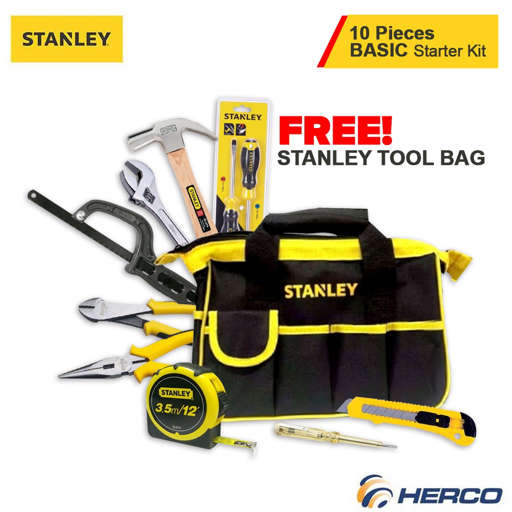 STANLEY Basic Starter Kit Hand Tools (STSTARTERKIT2) Shopee Philippines
