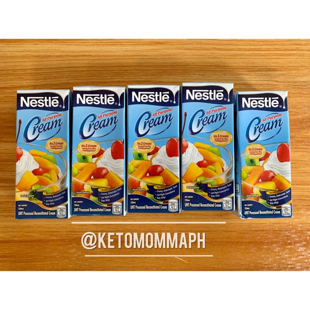 Nestle Cream (keto Approved) Shopee Philippines