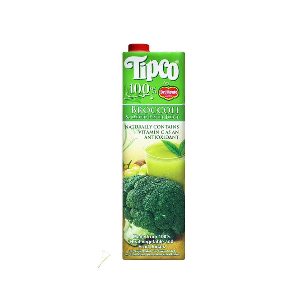 Del Monte Tipco Broccoli & Mixed Fruit Juice 1L Shopee Philippines