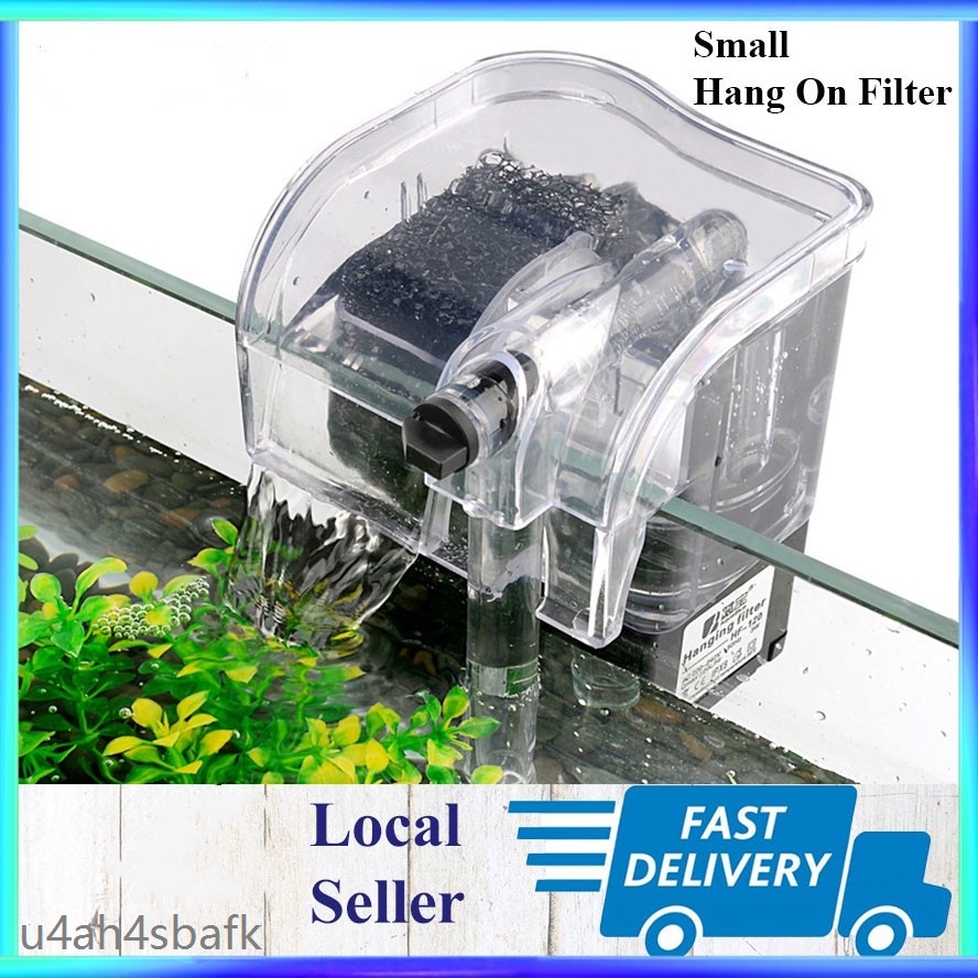 Mini HangOn Filter Aquarium Filter External Water Pumps Oxygen Setup