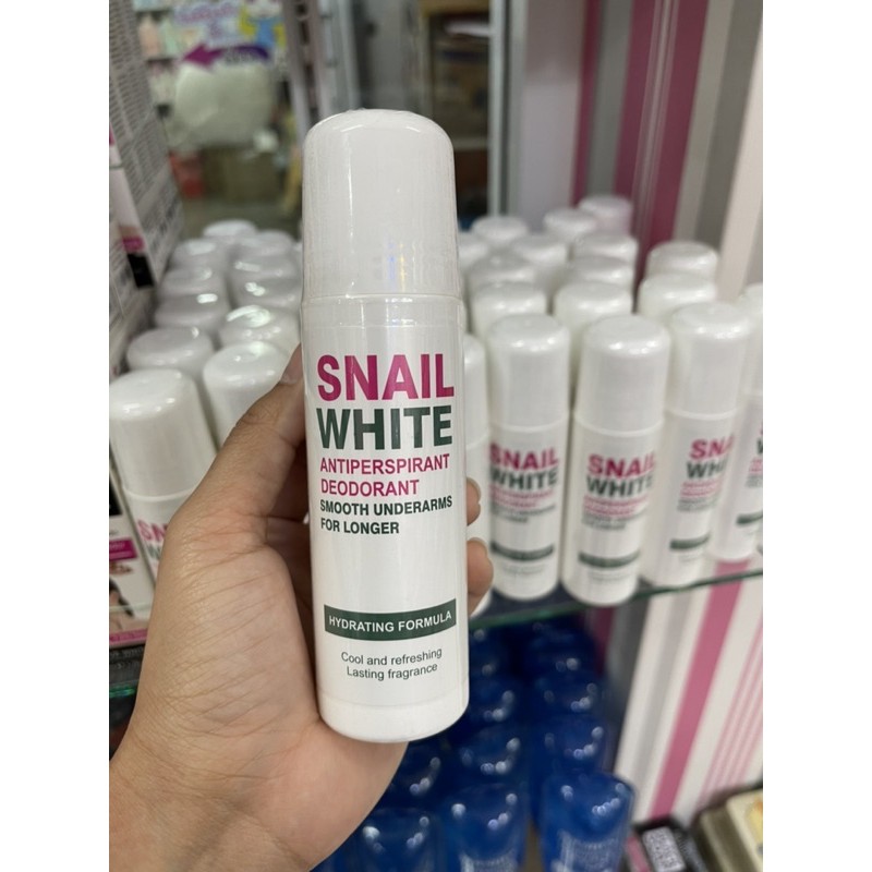 Snail WHITE antiperspirant Deodorant smooth underarms foract Shopee