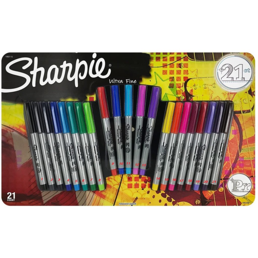 Sharpie Ultra Fine Point Permanent Markers Limited Edition and Classic
