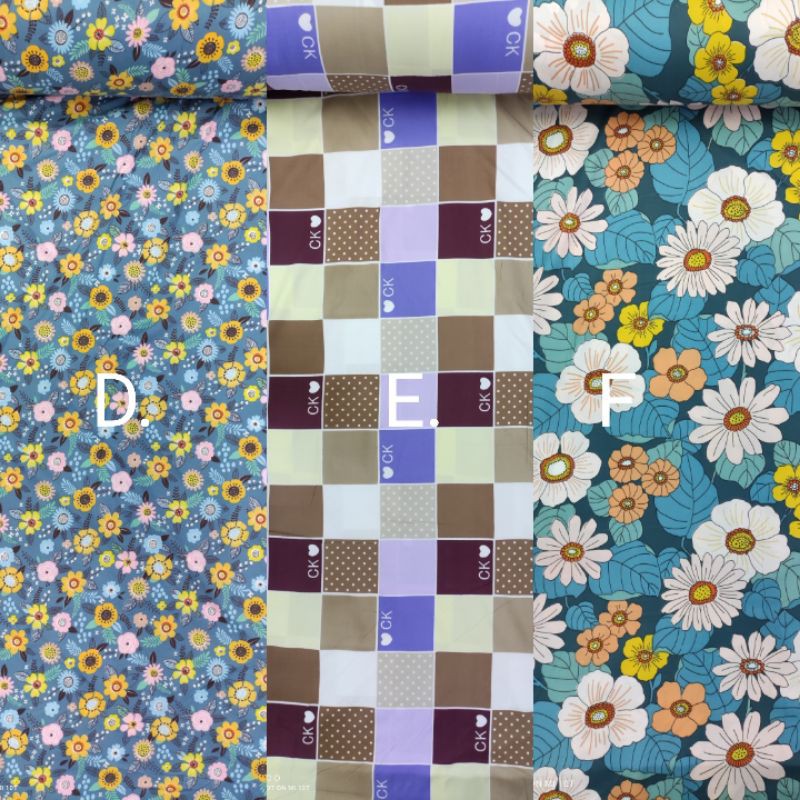 Canadian Poly Cotton 94" width (tela) Shopee Philippines