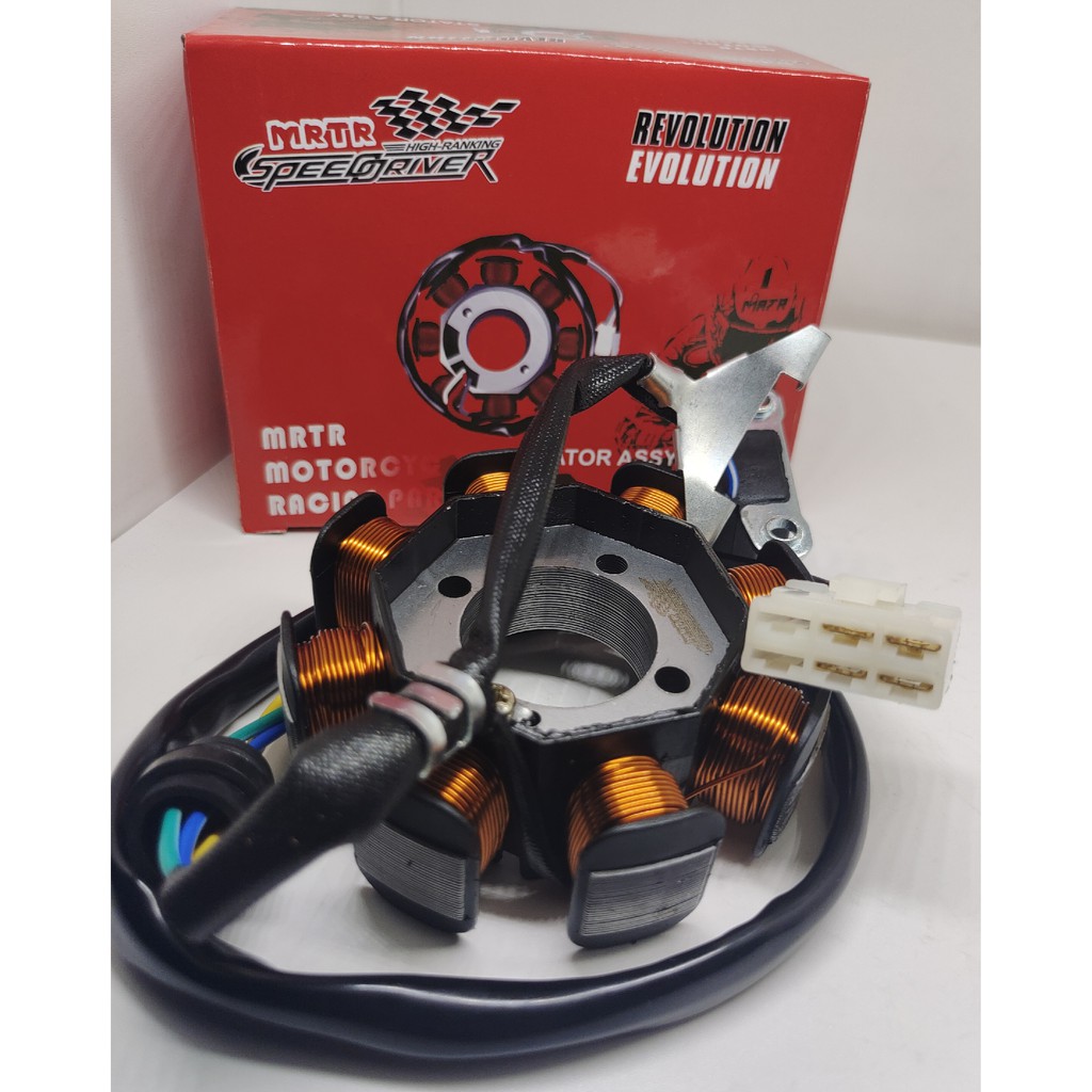 STATOR COIL ASSY RUSI 125/ TC125(4 WIRE) Shopee Philippines