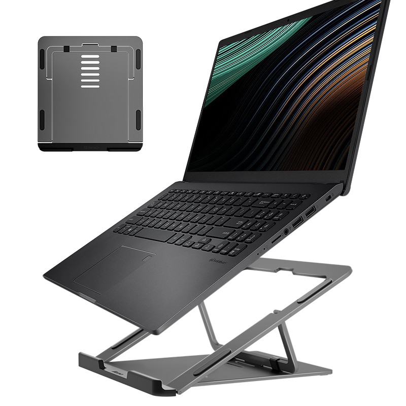 Ilano Aluminum Alloy Laptop Stand Adjustable Laptop Stand Shopee