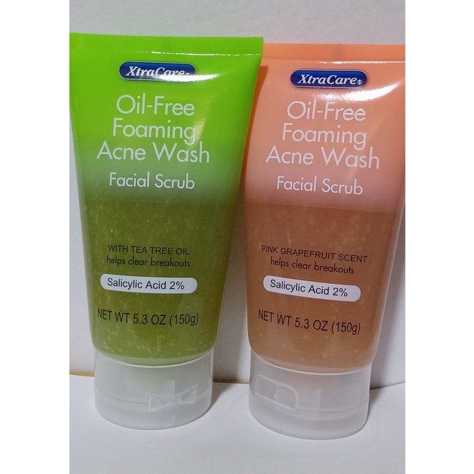 Xtracare OilFree Foaming Acne Wash Facial Scrub 150g Shopee Philippines