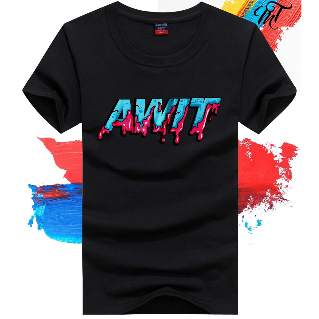 Awit Cotton Fabric Trending Shirt Shopee Philippines