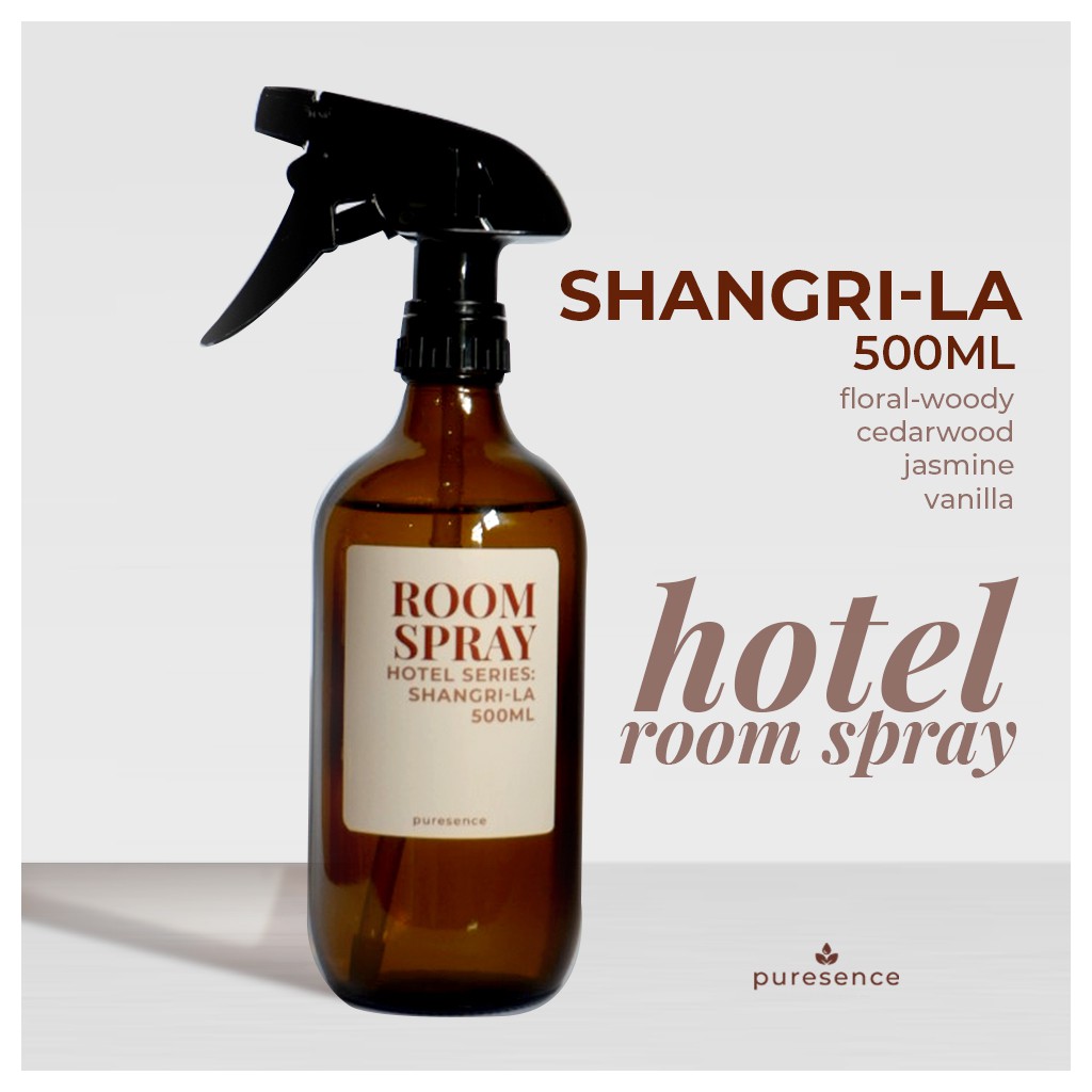 Shangrila AntiBacterial Hotel Room Spray Deodorizer Air Freshener By Puresence Shopee