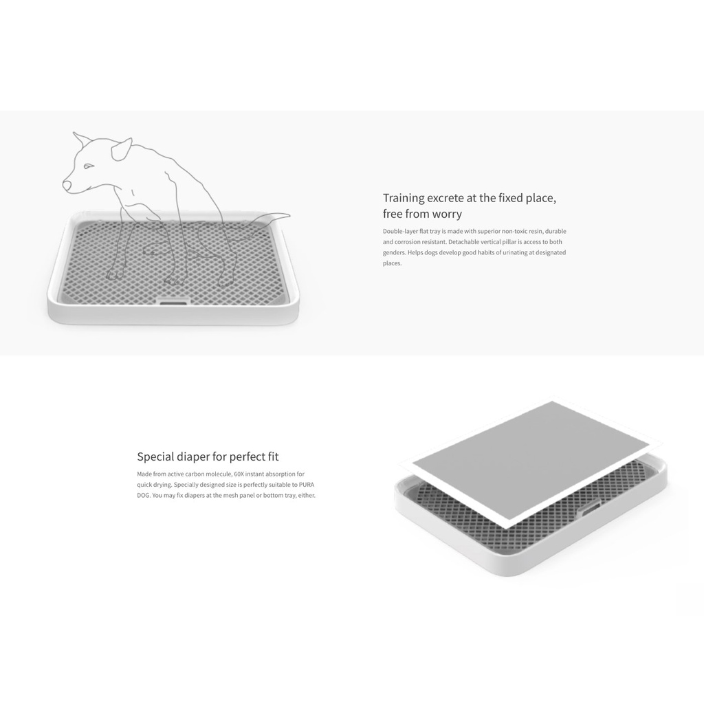 PETKIT Pura Dog Litter Training Tray Shopee Philippines