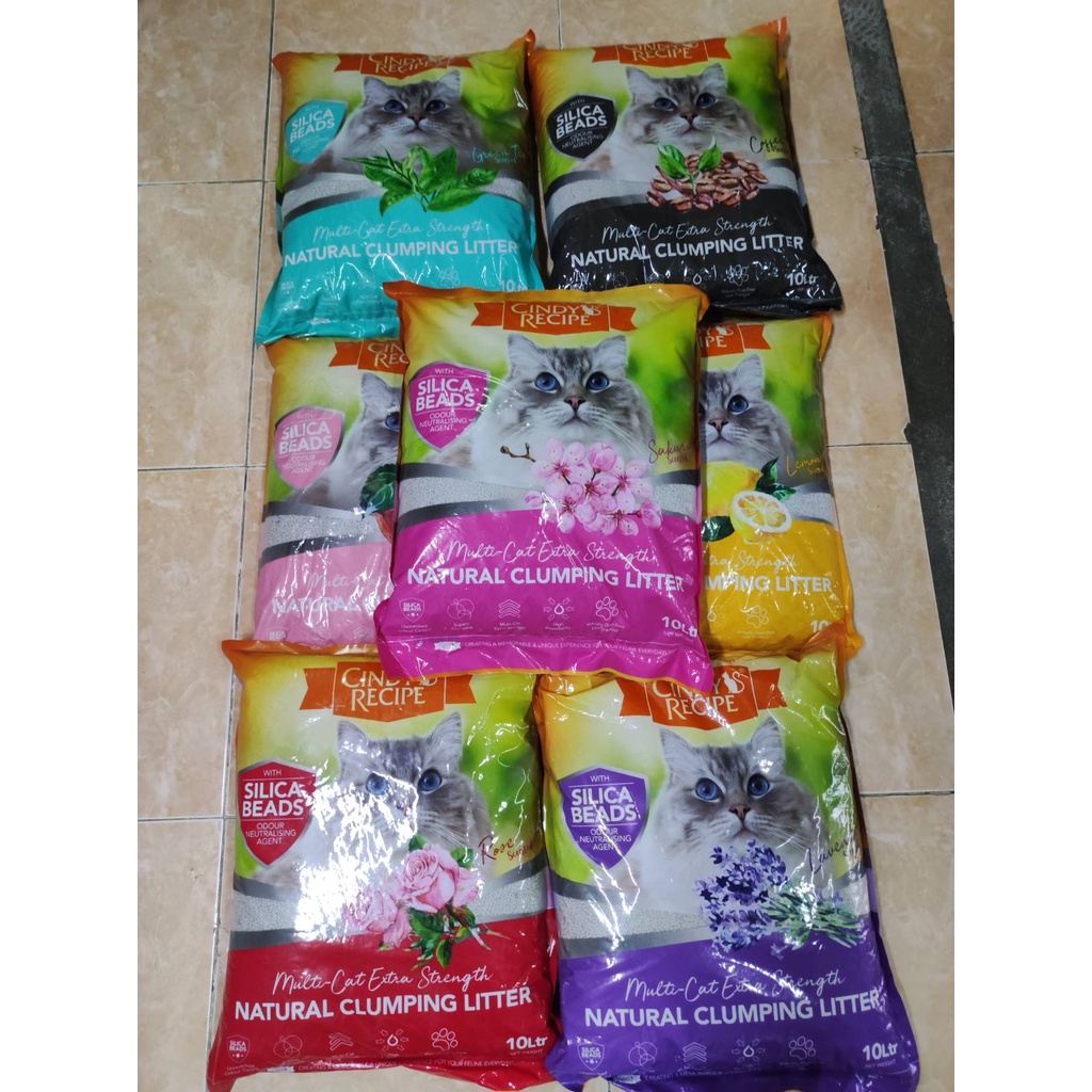 Cindys Recipe CAT SAND, CAT LITTER 10L Shopee Philippines