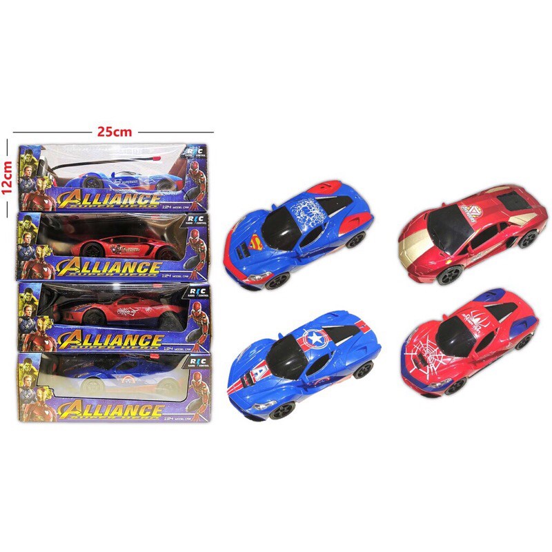 R/C alliance super hero remote control car