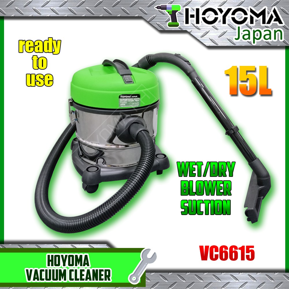 HOYOMA Wet/Dry Vacuum Cleaner 15L VC6615 hoyomaph Shopee Philippines