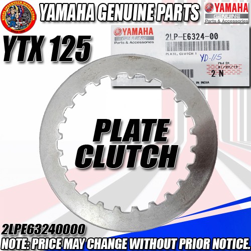 YTX 125 PLATE CLUTCH (GENUINE 2LPE63240000) Shopee Philippines