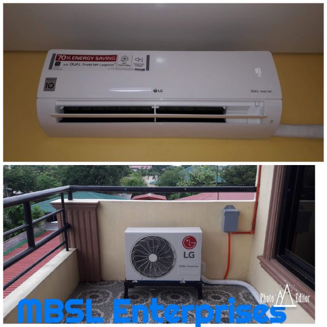 Split Type Aircon Lg Standard Dual Inverter Shopee Philippines