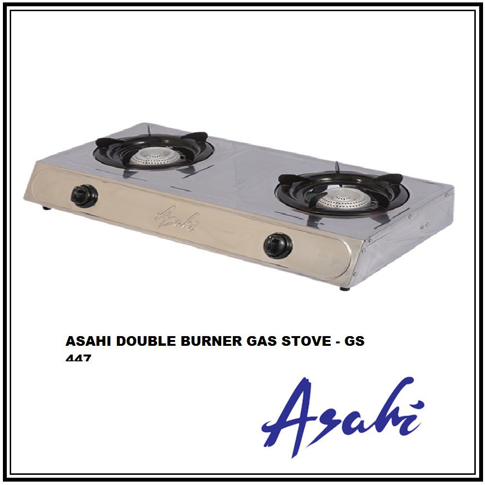 2021 ASAHI Gas Stove 2 Burner GS447 presyo ₱3,716