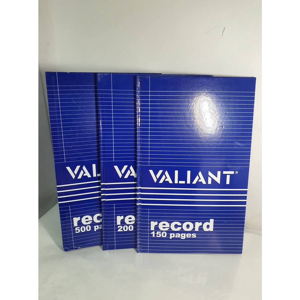 1pc Record Book VALIANT 150pp,200pp,300pp Shopee Philippines