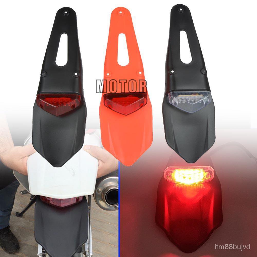Dirt Bike Tail Light LED Tail Lamp For Yamaha DT PW TTR XT TW SEROW TDR