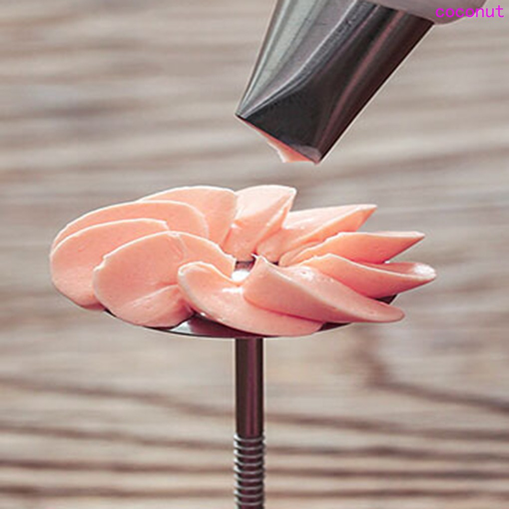 Stainless Steel Cake Flower DIY Needle Cupcake Icing Cream Decorating