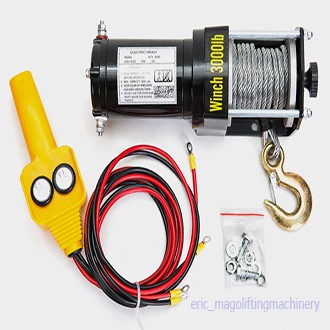 HOT SALE HEAVY DUTY OFF ROAD PORTABLE ELECTRIC CAR WINCH 12V/ 24V