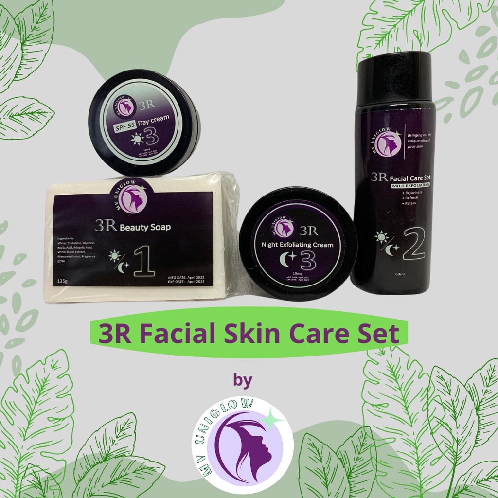 3R Facial Skin Care set (Retail 1set) Shopee Philippines
