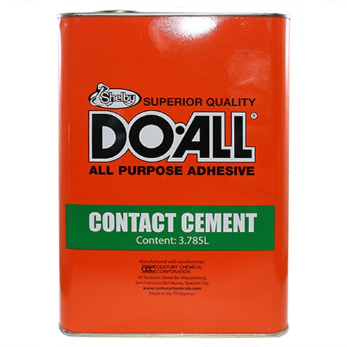 DoAll Contact Cement 1 Gallon Shopee Philippines