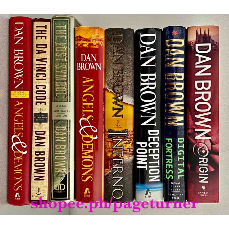 Dan Brown Da Vinci Code Illustrated, Angels and Demons, Deception