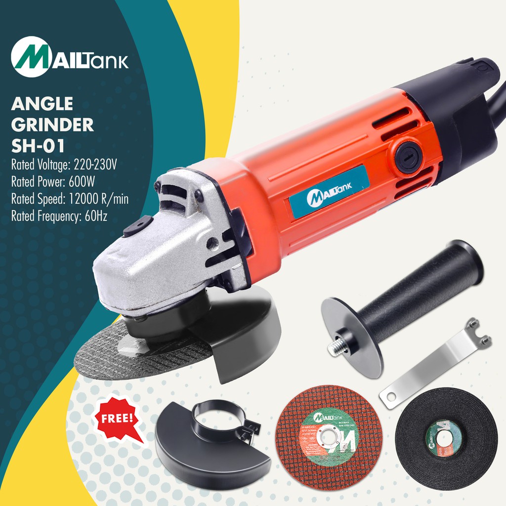 MAILTANK (SH01) Electric Hand Angle Grinder Electric Power Tool