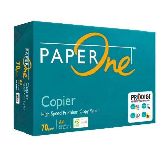 Paper One Bond Paper A4 Sub.20 70gsm Shopee Philippines