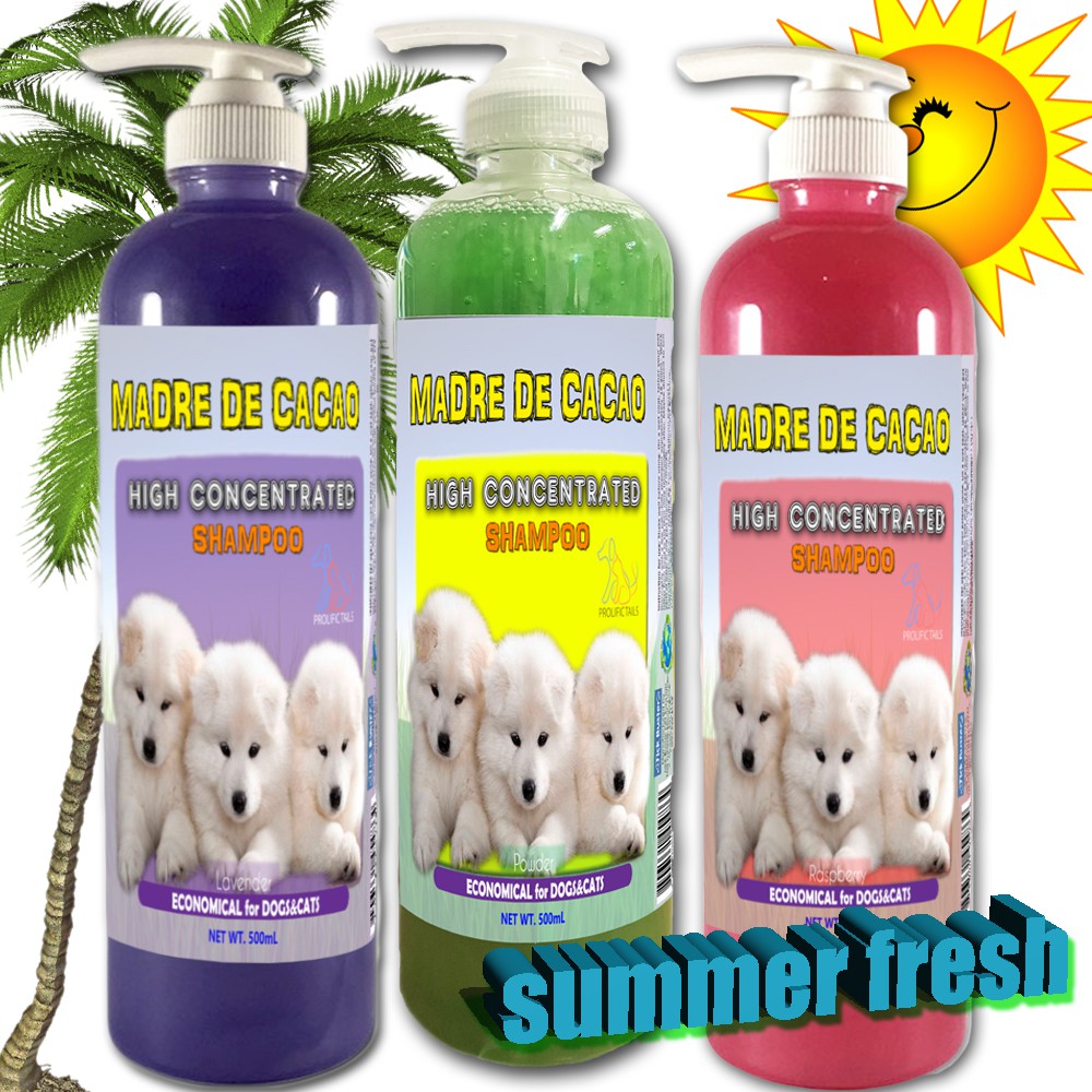 Madre De Cacao Shampoo Bundle 020 Pet Care Products for Dogs and Cats