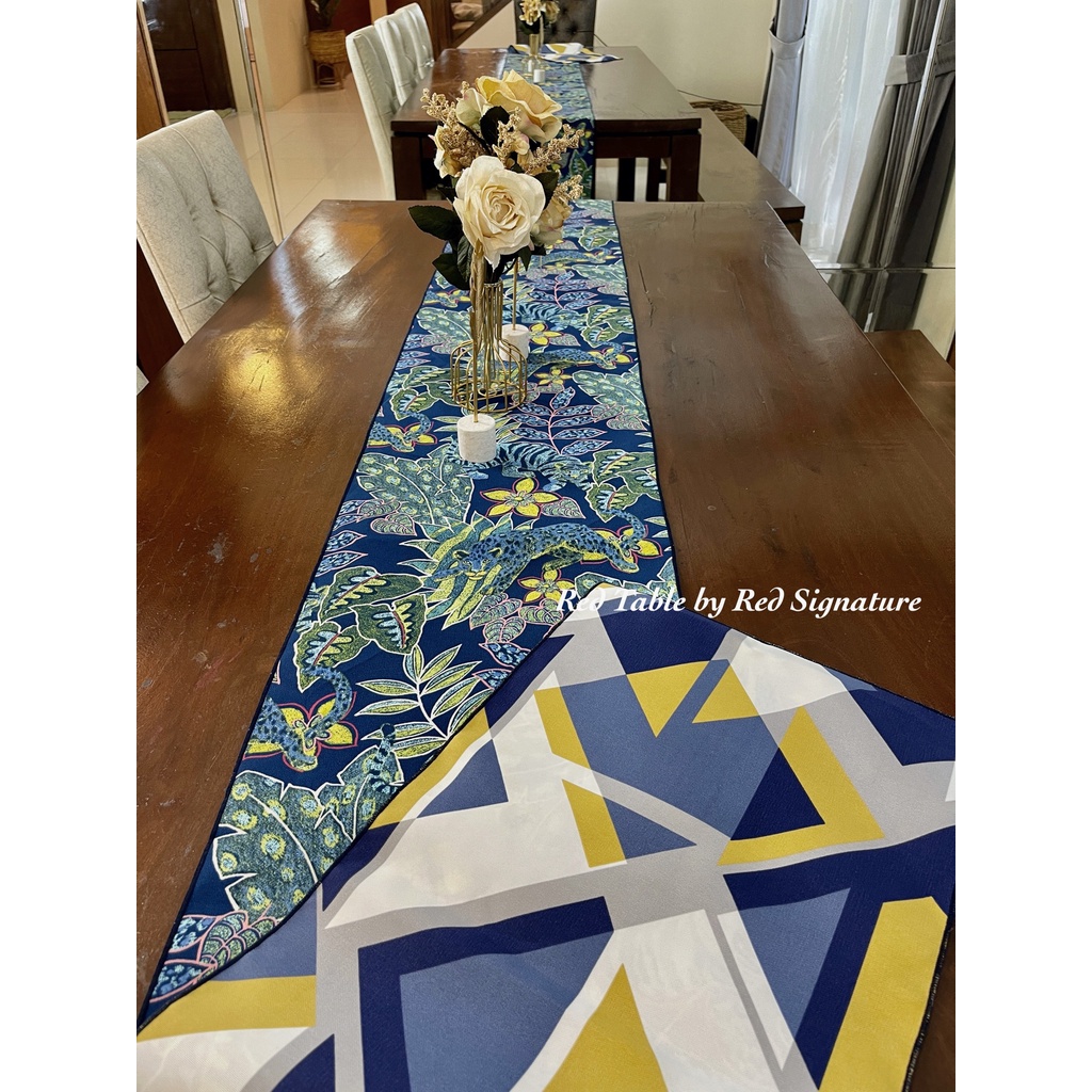 Table Runner for 12 SEATER 130 x 14 inches Reversible Table Runner
