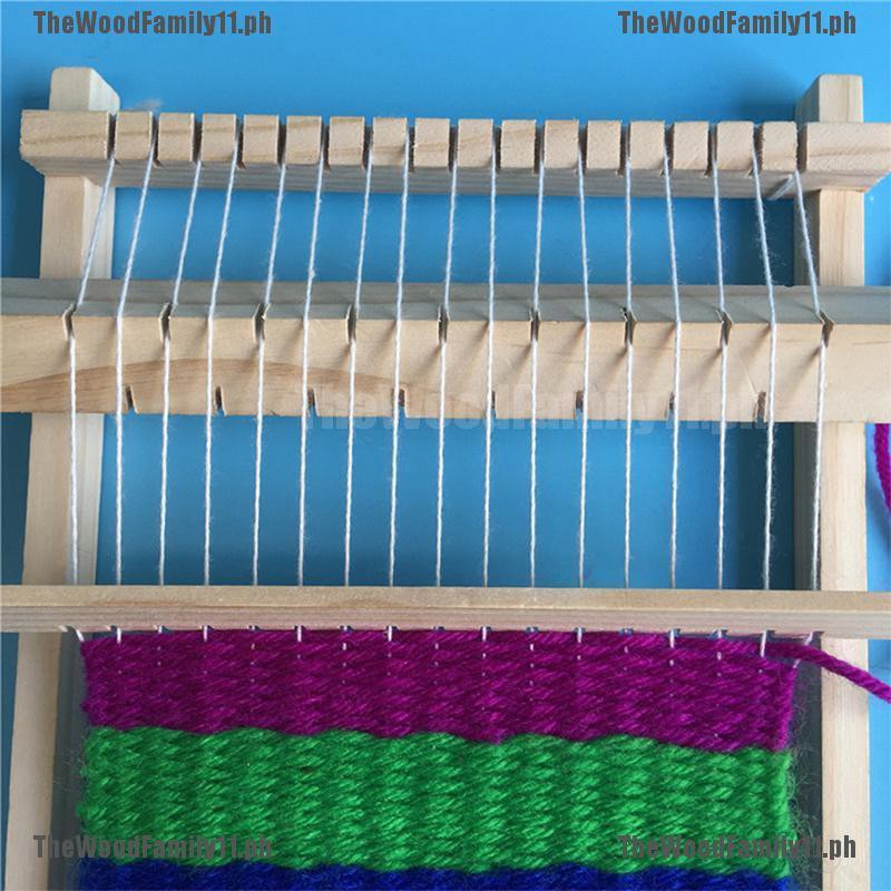 Wooden Weaving Craft Yarn Diy Hand Knitting Machine Kids Educational 新作