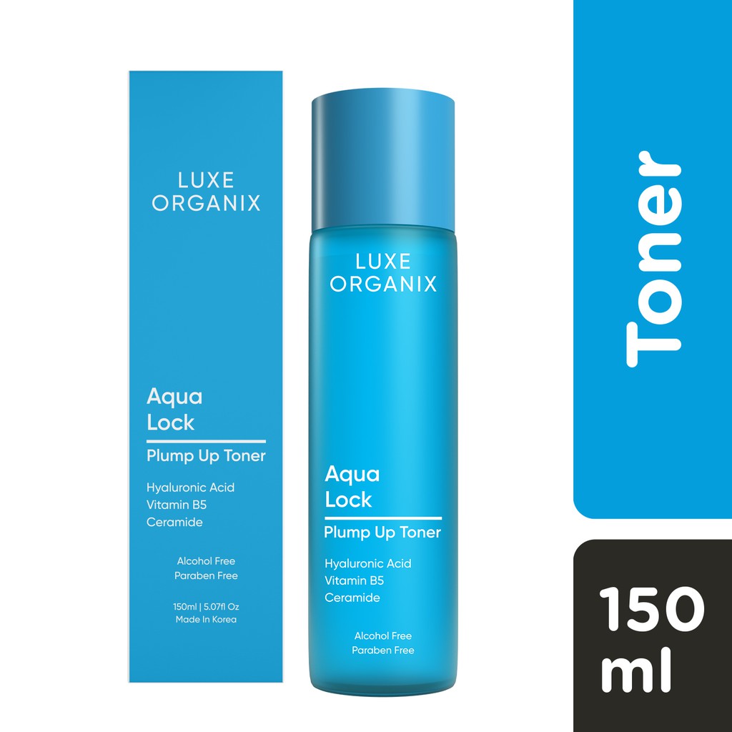 Luxe Organix Aqua Lock Essence Toner 150ml Shopee Philippines