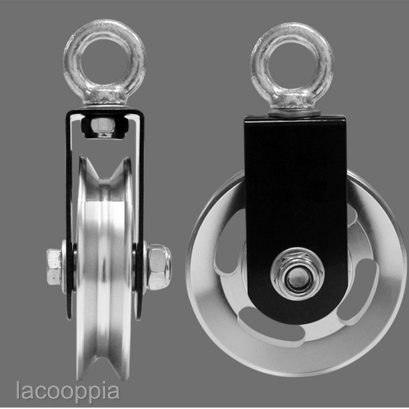 [LACOOPPIA] Swivel Pulley Block Home Gym Cable Machine DIY Spin Pulleys