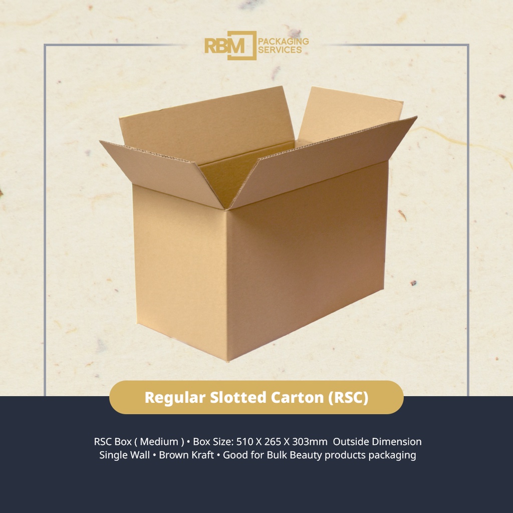 Corrugated RSC Box Shipping Box Packaging Box 20 x 10 x 12 inches Shopee Philippines