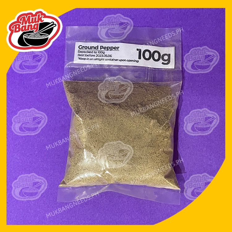 Premium Ground Pepper 100G Shopee Philippines