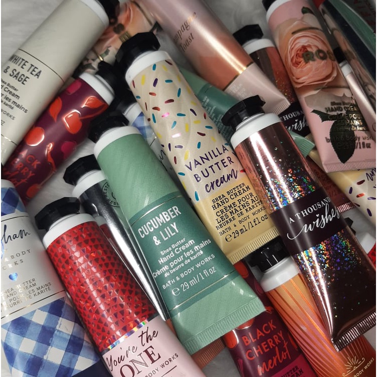 Bath and Body Works Hand Cream 29ml/1fl oz (many scent variants