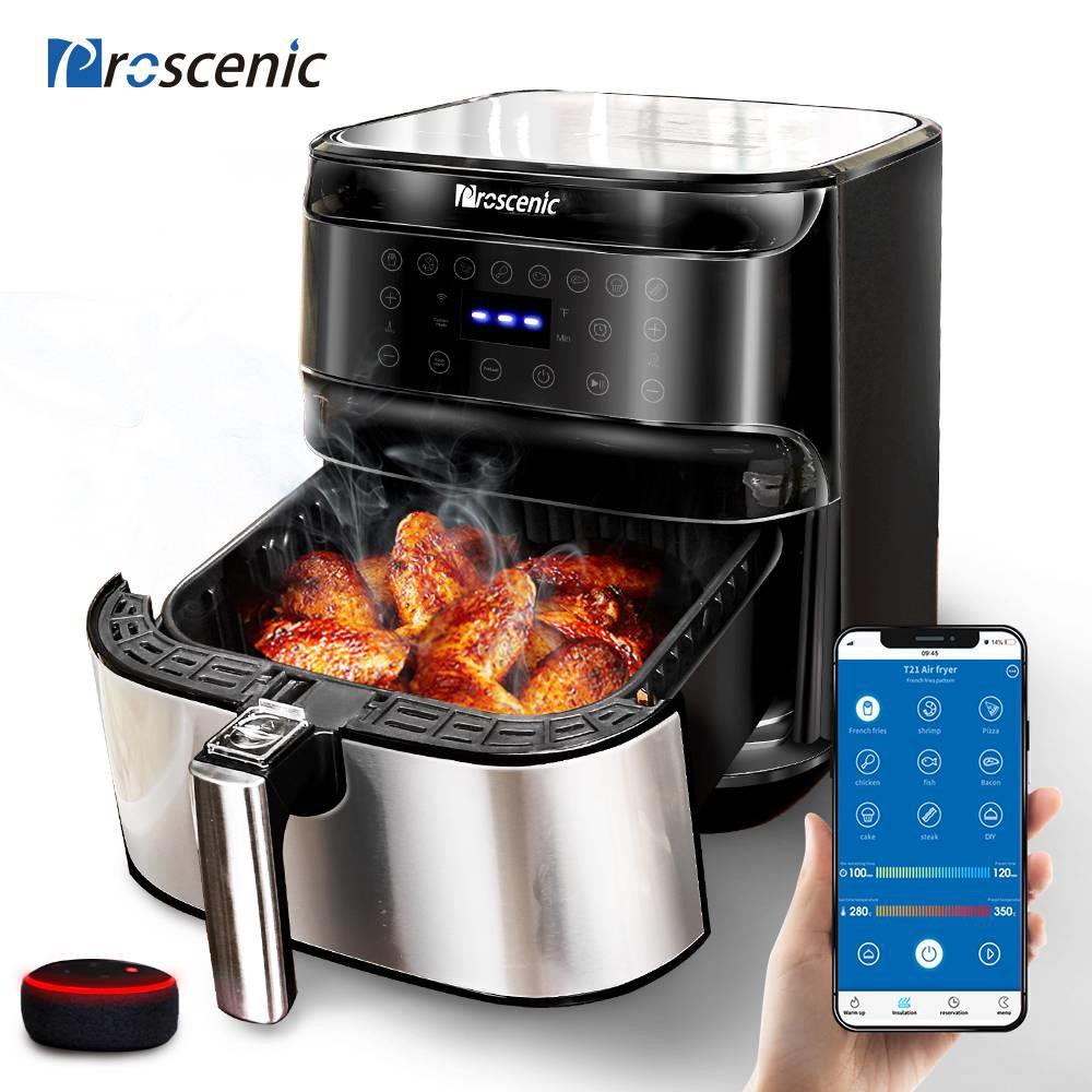Proscenic T21 Smart Air Fryer App & Alexa Control 5.5L Capacity Pizza