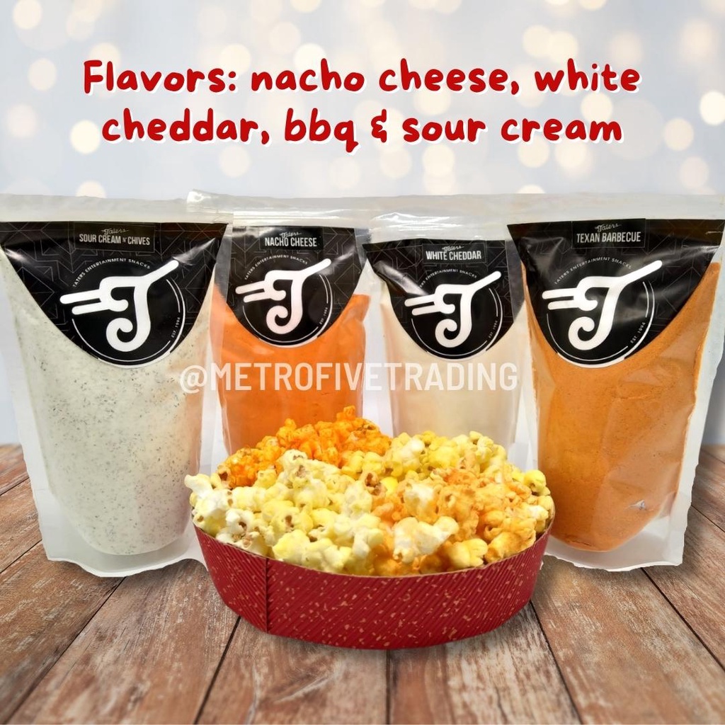 [COD] Taters Powder Flavoring in Nacho Cheese, White Cheddar, BBQ